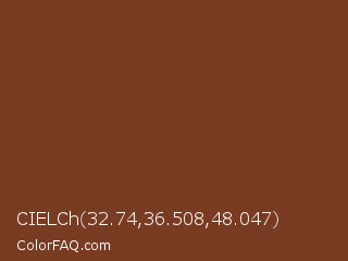 CIELCh 32.74,36.508,48.047 Color Image