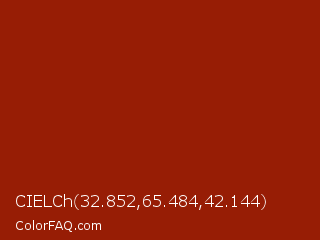 CIELCh 32.852,65.484,42.144 Color Image