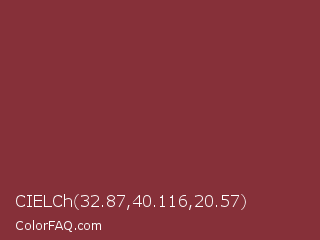 CIELCh 32.87,40.116,20.57 Color Image