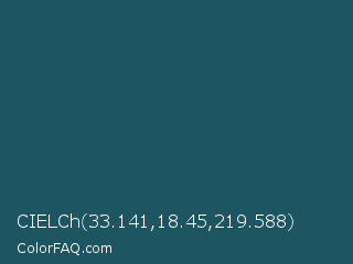 CIELCh 33.141,18.45,219.588 Color Image