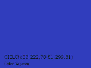 CIELCh 33.222,78.81,299.81 Color Image