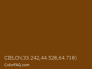 CIELCh 33.242,44.528,64.718 Color Image