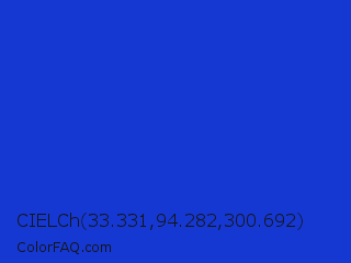 CIELCh 33.331,94.282,300.692 Color Image