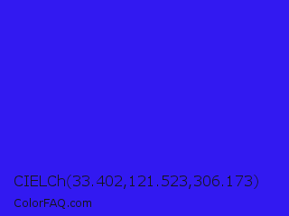 CIELCh 33.402,121.523,306.173 Color Image