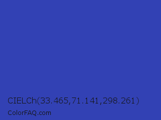 CIELCh 33.465,71.141,298.261 Color Image