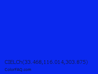 CIELCh 33.468,116.014,303.875 Color Image