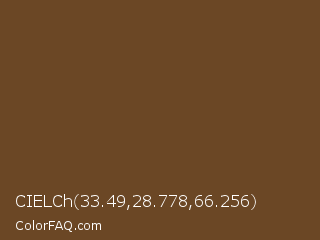 CIELCh 33.49,28.778,66.256 Color Image