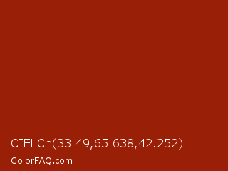 CIELCh 33.49,65.638,42.252 Color Image