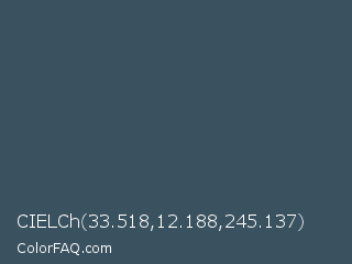 CIELCh 33.518,12.188,245.137 Color Image