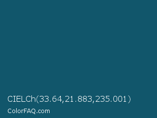 CIELCh 33.64,21.883,235.001 Color Image