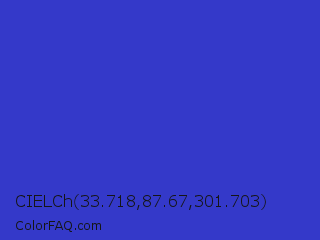 CIELCh 33.718,87.67,301.703 Color Image