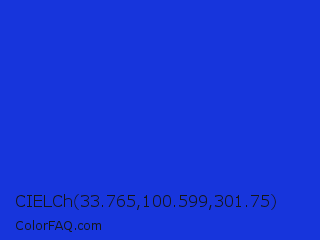CIELCh 33.765,100.599,301.75 Color Image