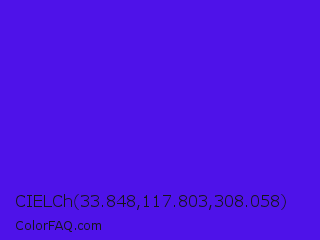 CIELCh 33.848,117.803,308.058 Color Image