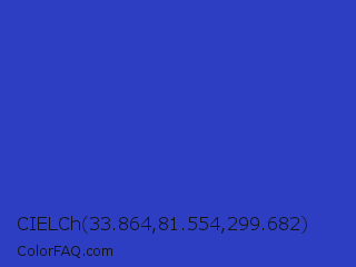 CIELCh 33.864,81.554,299.682 Color Image