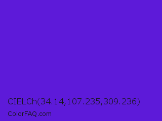 CIELCh 34.14,107.235,309.236 Color Image