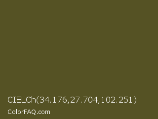 CIELCh 34.176,27.704,102.251 Color Image