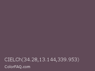 CIELCh 34.28,13.144,339.953 Color Image