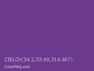 CIELCh 34.2,53.69,314.467 Color Image