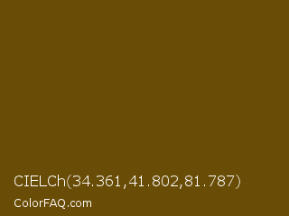 CIELCh 34.361,41.802,81.787 Color Image