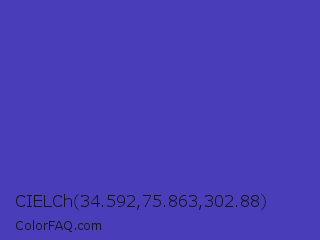 CIELCh 34.592,75.863,302.88 Color Image