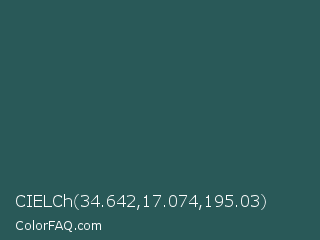 CIELCh 34.642,17.074,195.03 Color Image