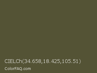 CIELCh 34.658,18.425,105.51 Color Image