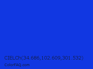 CIELCh 34.686,102.609,301.532 Color Image
