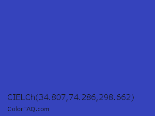 CIELCh 34.807,74.286,298.662 Color Image
