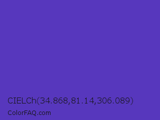 CIELCh 34.868,81.14,306.089 Color Image