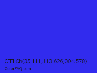 CIELCh 35.111,113.626,304.578 Color Image