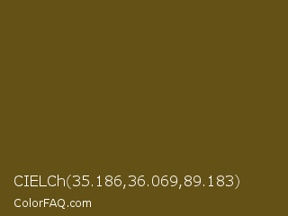 CIELCh 35.186,36.069,89.183 Color Image