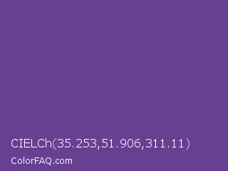 CIELCh 35.253,51.906,311.11 Color Image