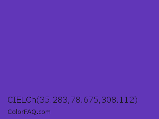 CIELCh 35.283,78.675,308.112 Color Image