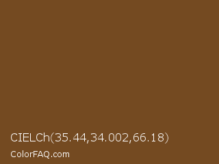 CIELCh 35.44,34.002,66.18 Color Image