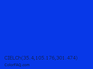 CIELCh 35.4,105.176,301.474 Color Image