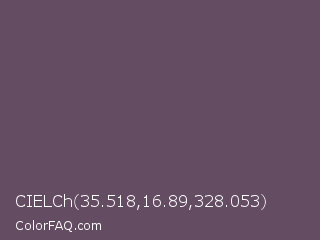 CIELCh 35.518,16.89,328.053 Color Image
