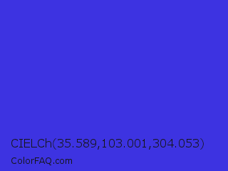 CIELCh 35.589,103.001,304.053 Color Image