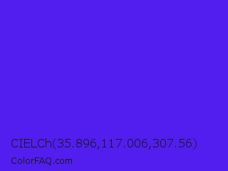 CIELCh 35.896,117.006,307.56 Color Image