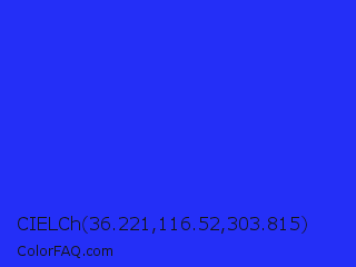 CIELCh 36.221,116.52,303.815 Color Image