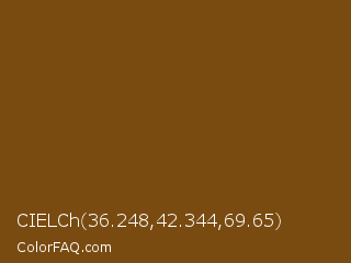 CIELCh 36.248,42.344,69.65 Color Image