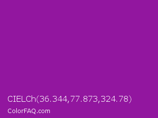 CIELCh 36.344,77.873,324.78 Color Image