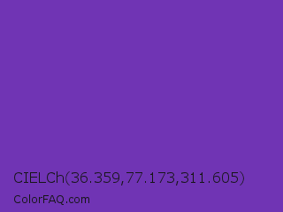 CIELCh 36.359,77.173,311.605 Color Image