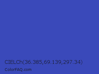 CIELCh 36.385,69.139,297.34 Color Image