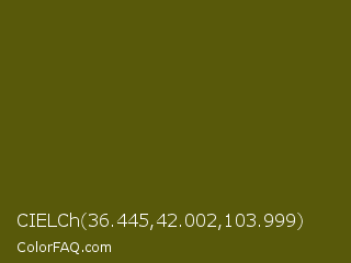 CIELCh 36.445,42.002,103.999 Color Image