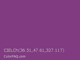 CIELCh 36.51,47.61,327.117 Color Image