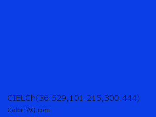 CIELCh 36.529,101.215,300.444 Color Image