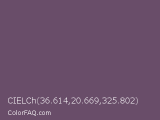 CIELCh 36.614,20.669,325.802 Color Image