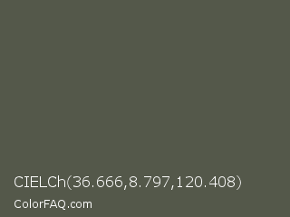 CIELCh 36.666,8.797,120.408 Color Image