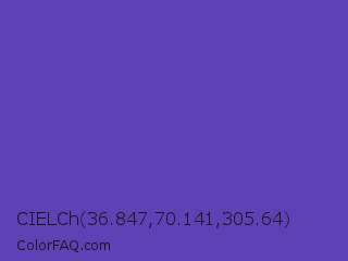 CIELCh 36.847,70.141,305.64 Color Image