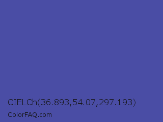 CIELCh 36.893,54.07,297.193 Color Image